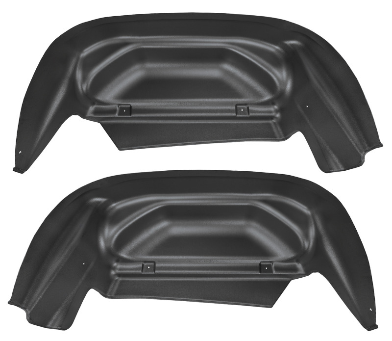 GMC Sierra Wheel Well Guards - Rear - Husky Liners - Black - `14-`15